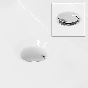 Lavabo en céramique blanc 335 x 255 x 130 mm forme arrondie design classique lave-mains suspendu