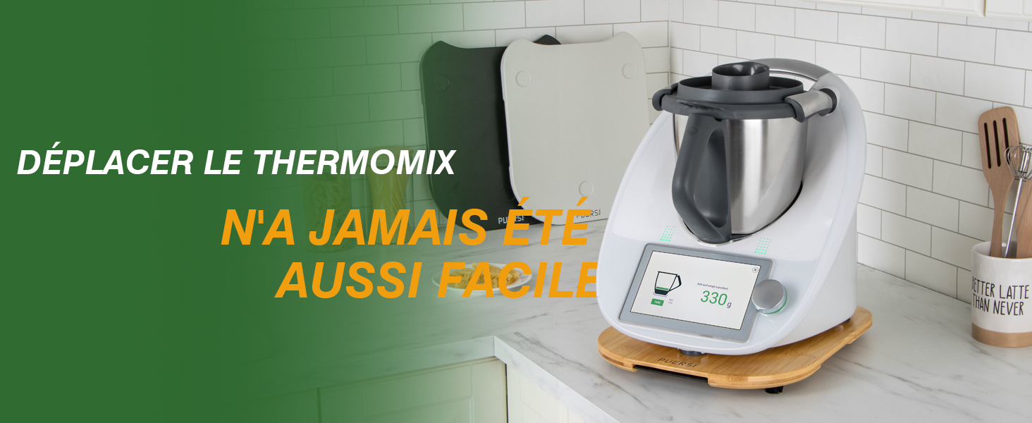 PUERSI Planche Coulissante pour Thermomix TM6/TM5, 2e Génération