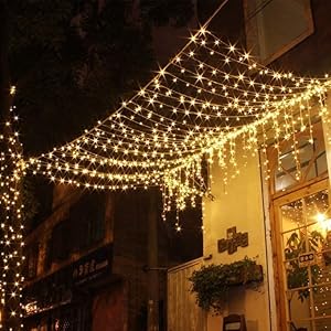 Guirlande lumineuse à pince photo 120 LED