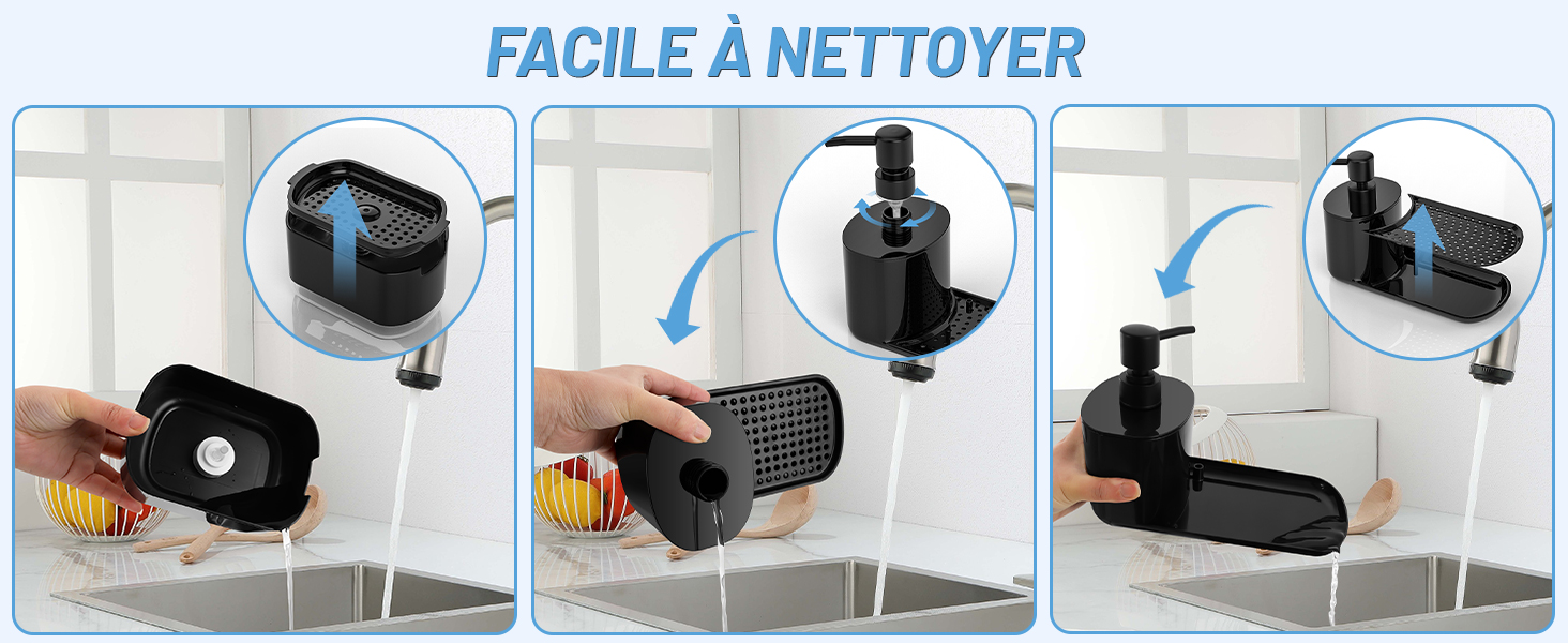distributeur savon cuisine