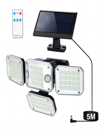 Lampe Solaire Exterieur avec Détecteur de Mouvement