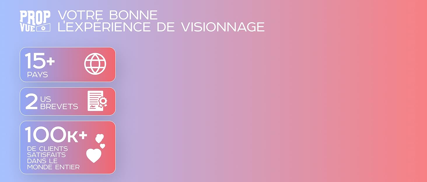 votre bonne l'expérience de visionnage