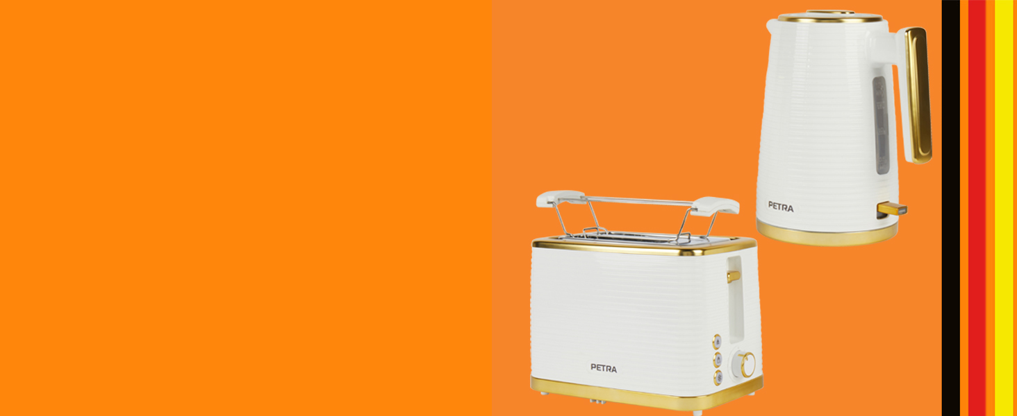 petra chevron kettle and toaster