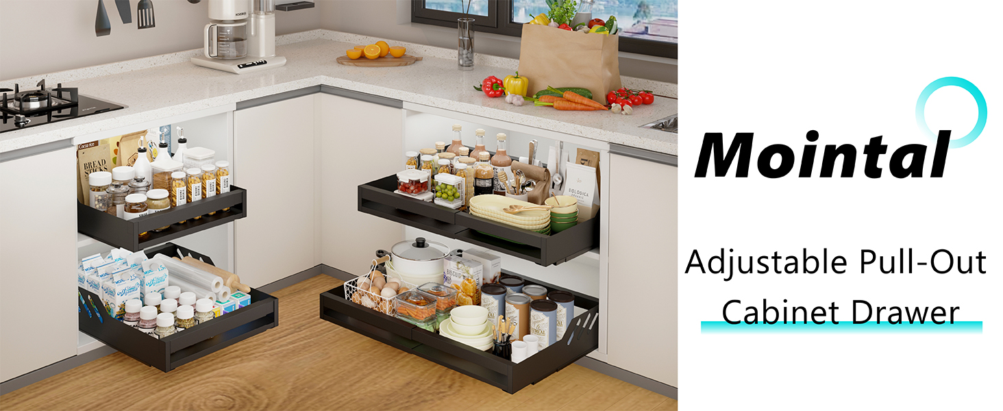 Mointal Organisateur de Rangement Extensible pour Armoire