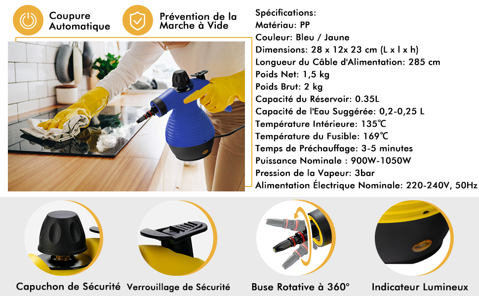 Nettoyeur Vapeur à Main