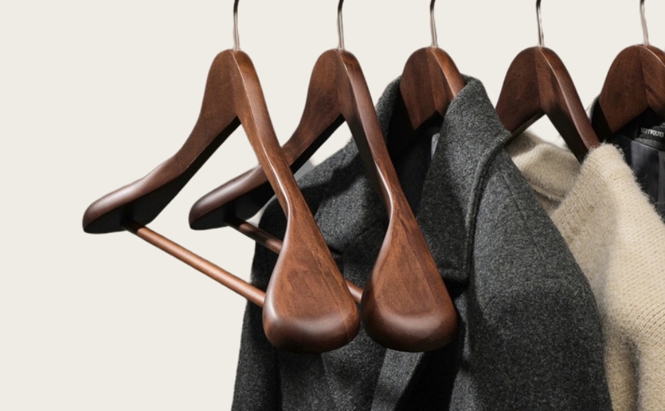 wide shoulder hangers