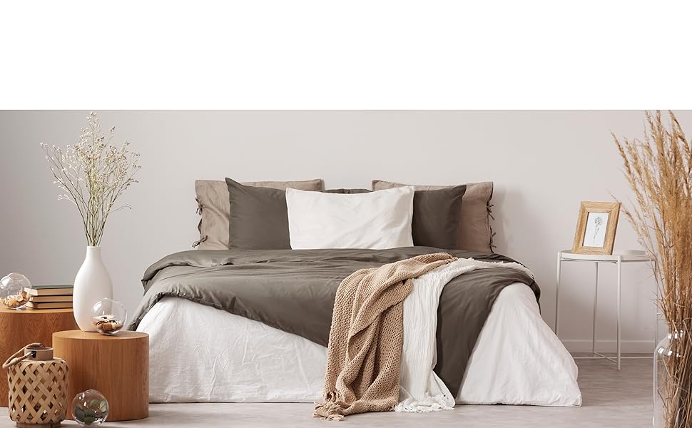 Beige_image_Literie_Décoration_Coussin_Couverture_Dormir_Câlin_Housse de couette_Taie d'oreiller_Moon