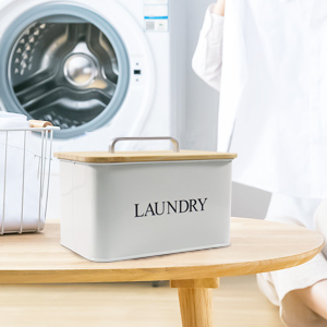  Support de dosette de détergent de poubelle à linge pour les conteneurs de blanchisserie pour le linge de