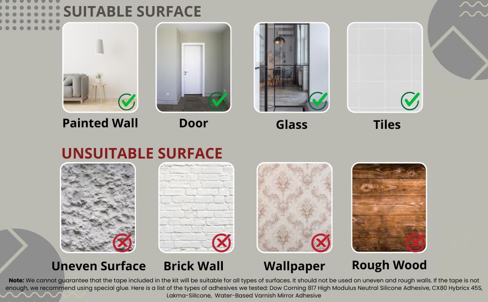 #suitable surface