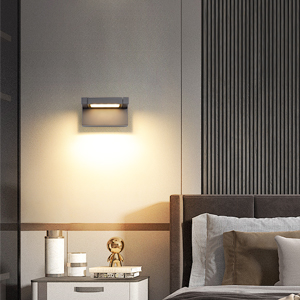 Murals Imperméable IP65,Décorative Mur Lampe avec Panneau Rotatif pour Couloir Entrée Jardin