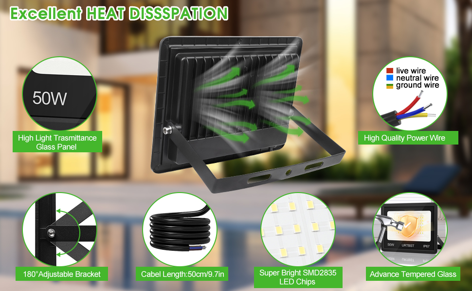 Spot LED Extérieur