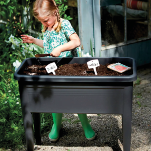 Elho Pot de fleurs intérieur durable en plastique