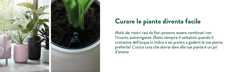 Elho Pot de fleurs intérieur durable en plastique