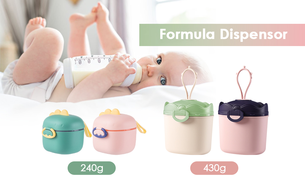 conteneur alimentaire scellé portable lait en poudre couvercle hermétique distributeur boîte