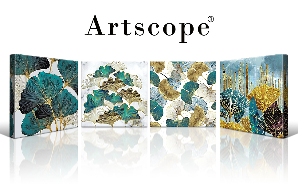 3 Parties Impression sur Toile Murale pour Bain Salon Chambre 30x40cm