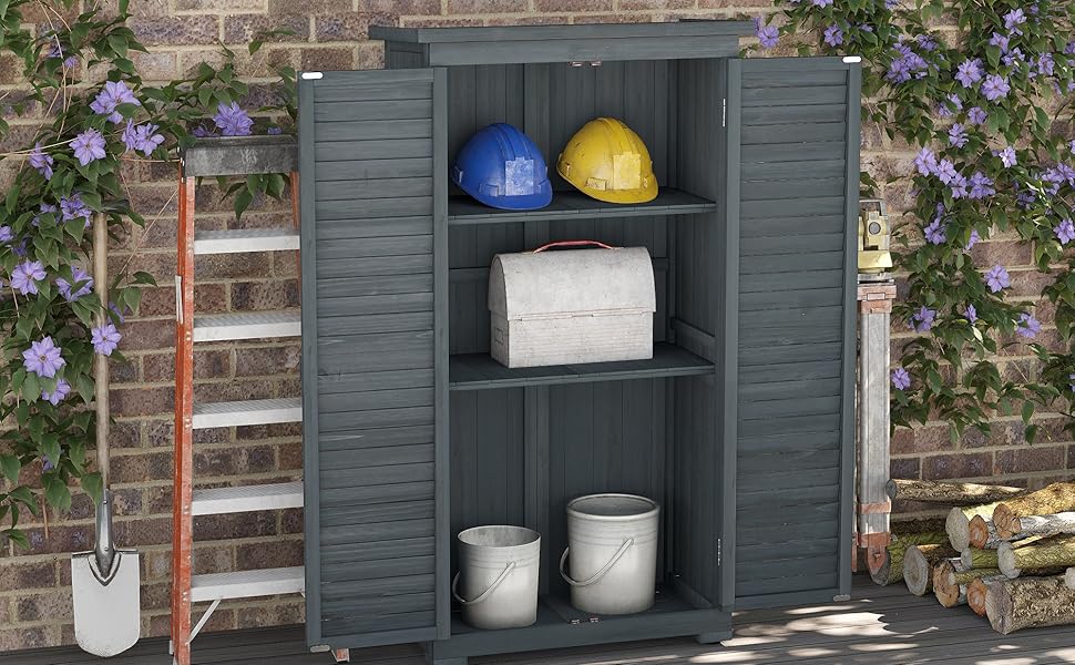 cabane de jardin extérieur armoire extérieure de rangement a