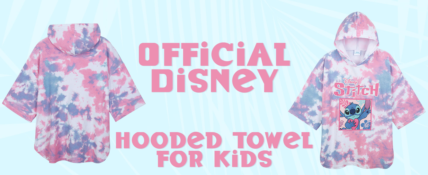 Disney Stitch Serviette de Bain Enfant Serviette