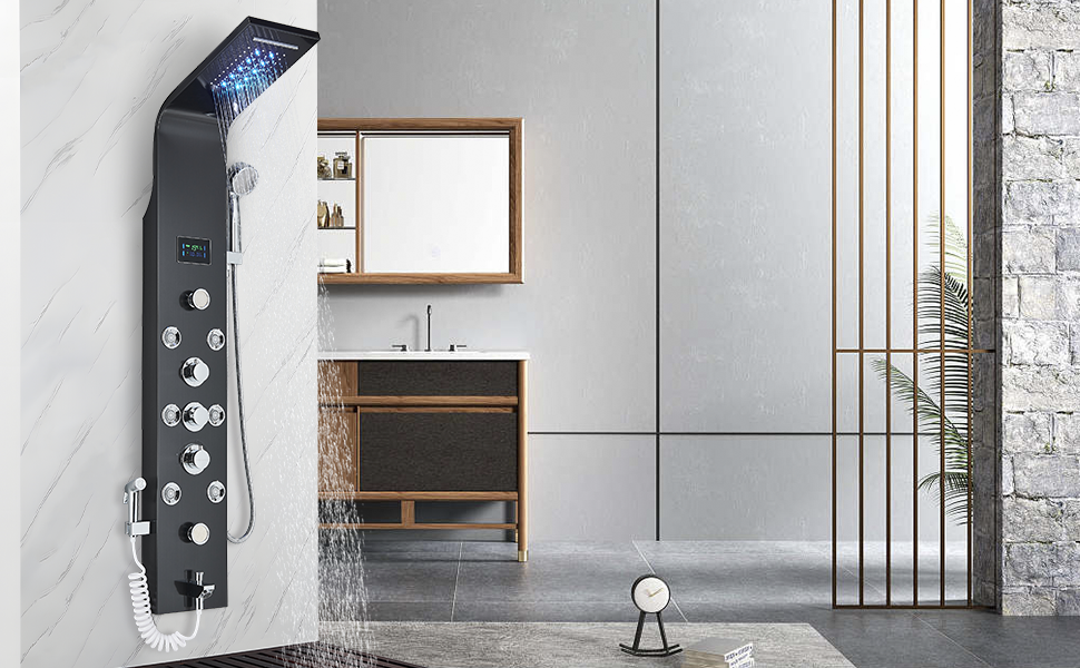 Colonne de douche hydromassage