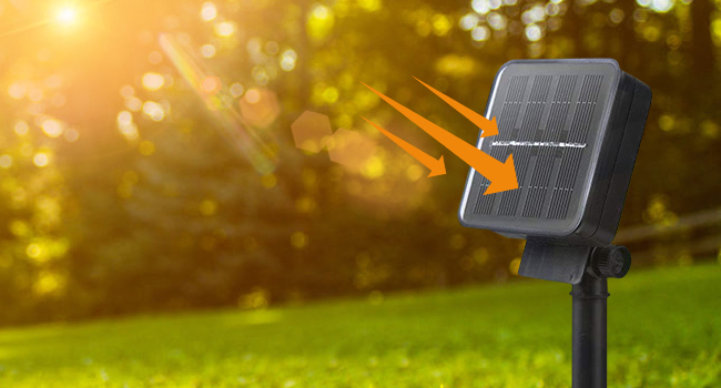 guirlande lumineuse exterieure solaire