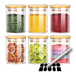 Boîtes de rangement en verre