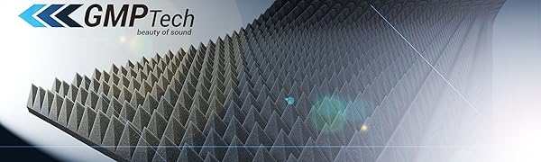 Mousse acoustique autocollante  GMP Tech Beauty of Sound