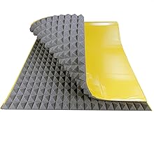 Mousse Acoustique Autocollante Pyramides 100x200x4 cm GMP Tech beauty of sound