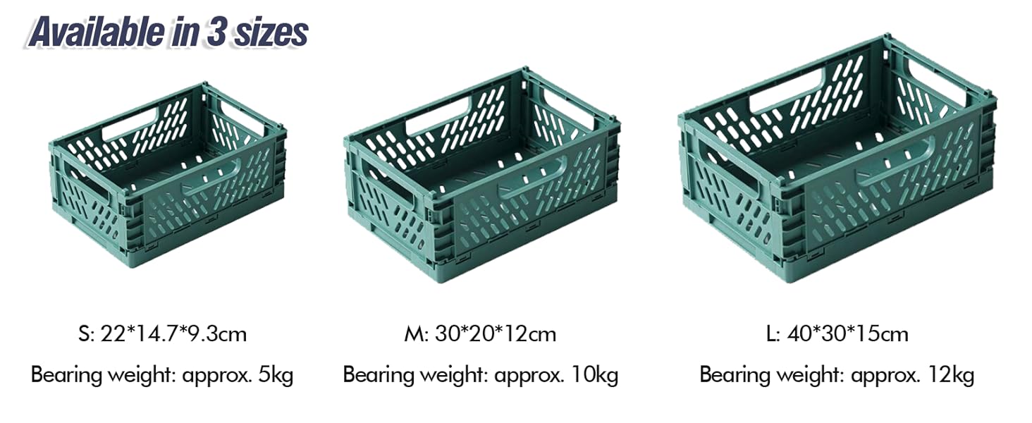 boîtes de rangement pliantes