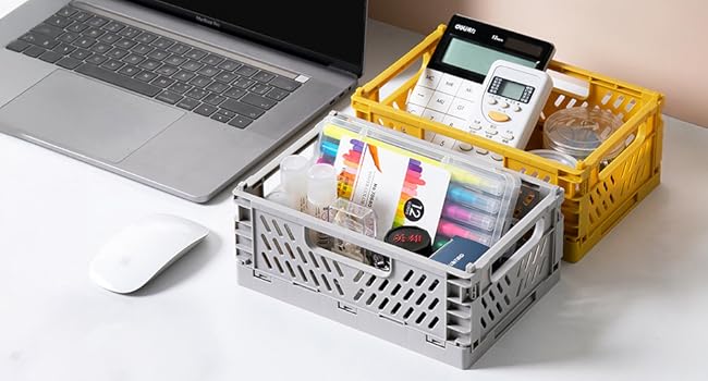 boîtes de rangement pliables