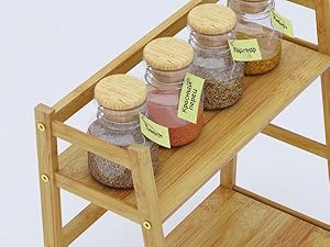 etagere epices bois