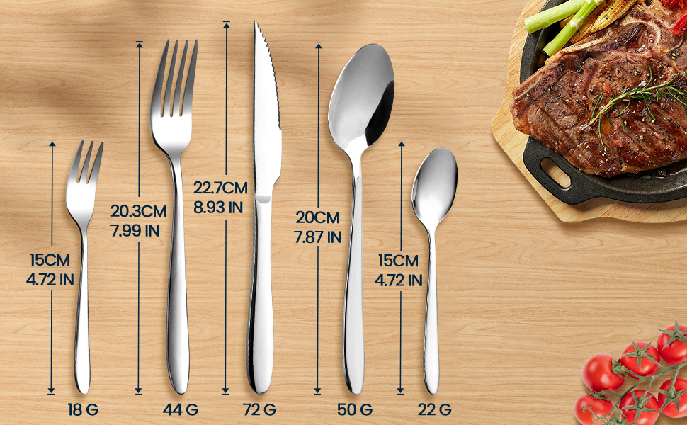 Set de Couverts pour 6 Personnes