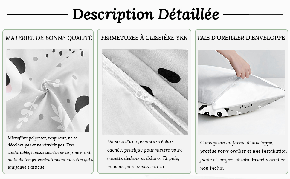parure de lit 140x200