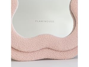 flamingueo miroir vague miroir mural asymétrique miroir asymétrique miroir ondulé miroir
