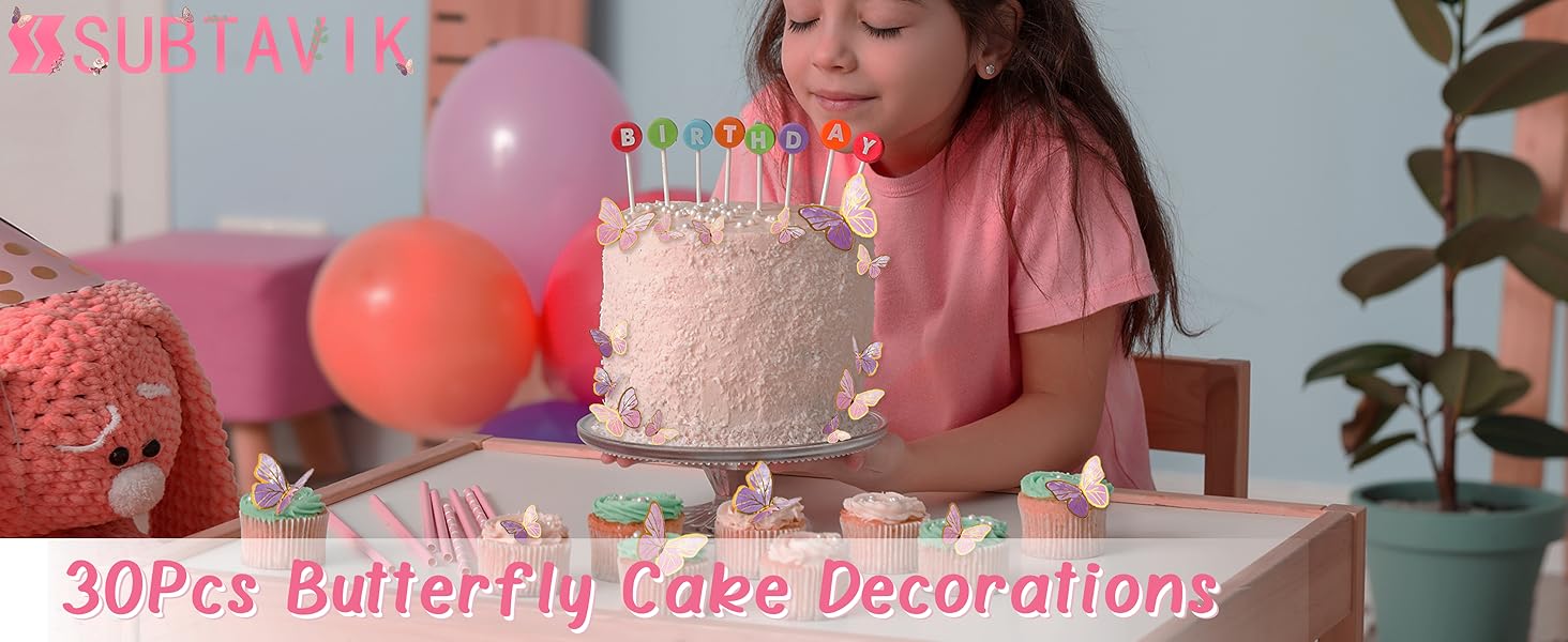 butterfly cake decorations