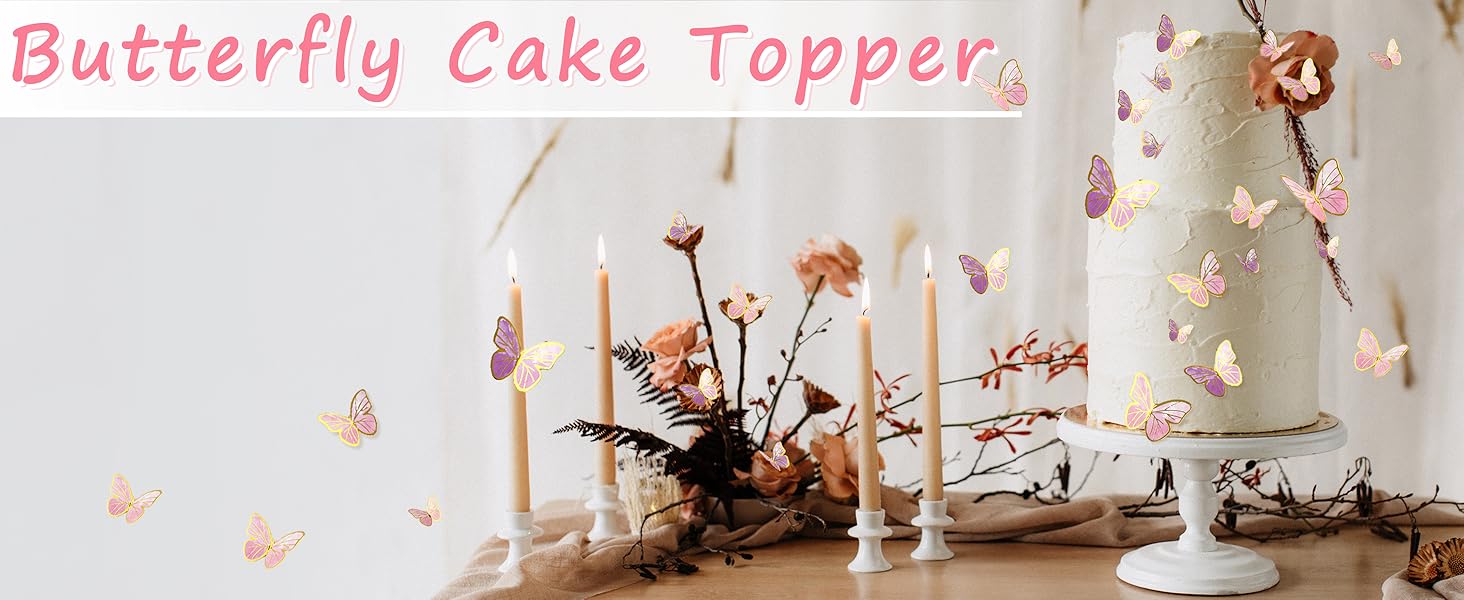 Butterfly Cake Topper