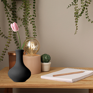 Lot de 5 vases à fleurs en céramique