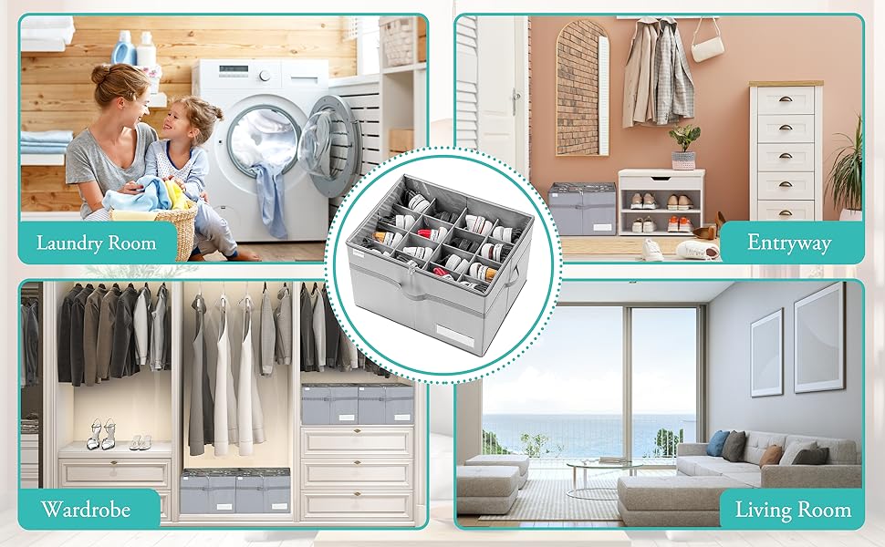 Large Shoe Box Storage Containers