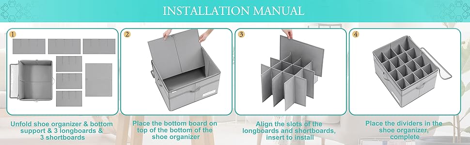 IDEAL SHOE STORAGE SOLUTION