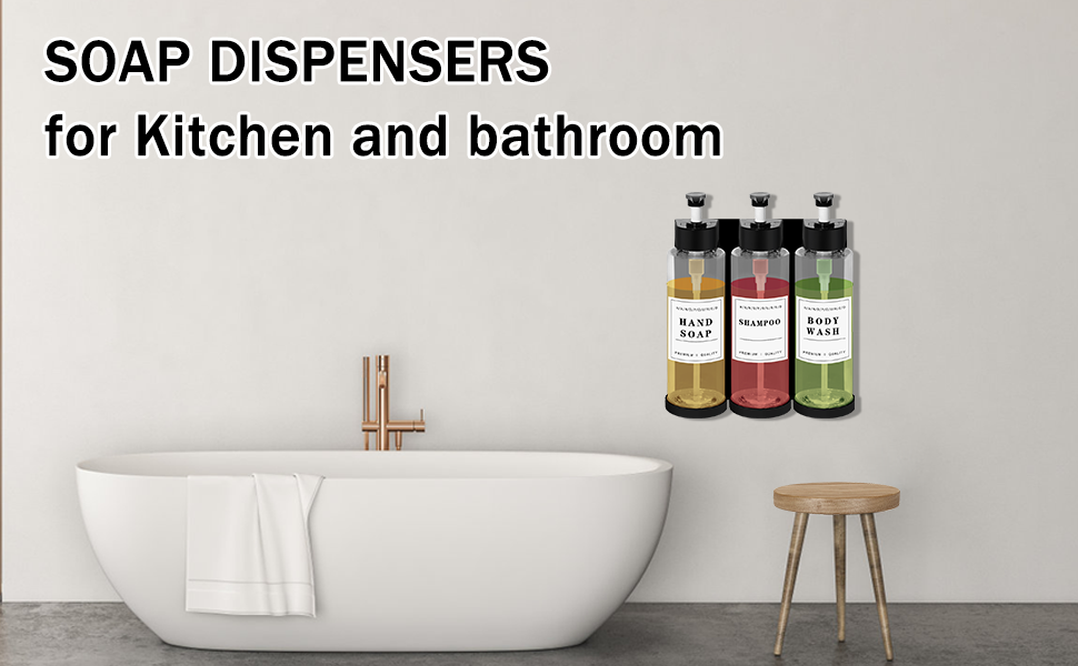 distributeur savon mural