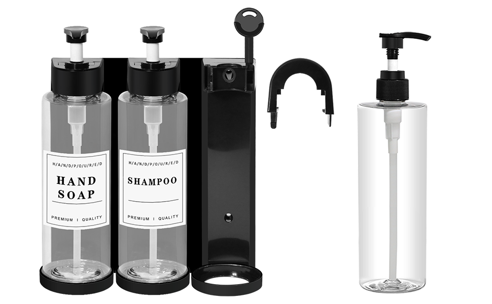 distributeur savon transparent