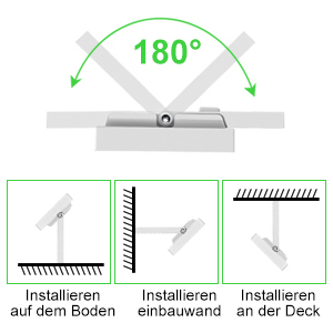 Spot LED Extérieur 4300LM