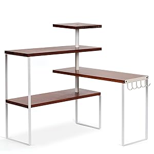 Étagère d'angle à gâteau debout