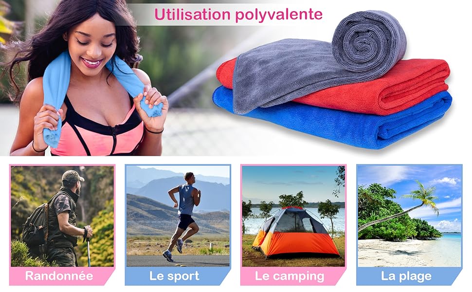 cosey-serviette-en-microfibre-douce-3-pieces-taille-s-pourpre-pas-cher 2025